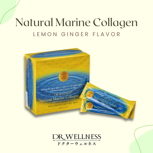 Natural Marine Collagen Jelly - Lemon-Ginger Flavor